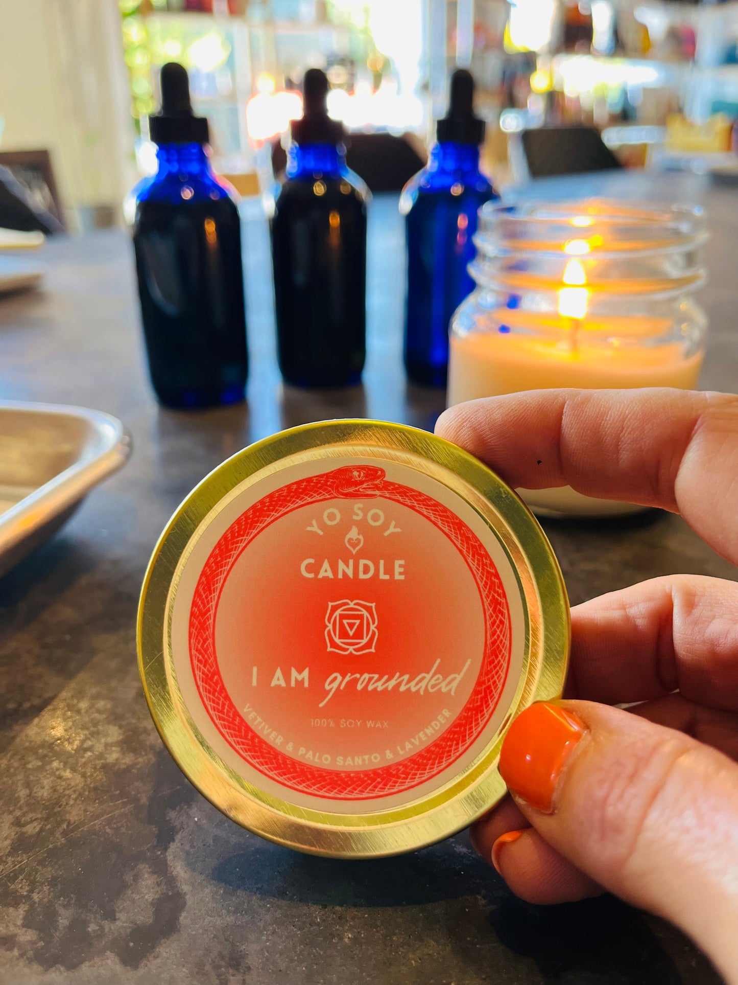 I AM Grounded : Palo Santo + Vetiver + Lavender
