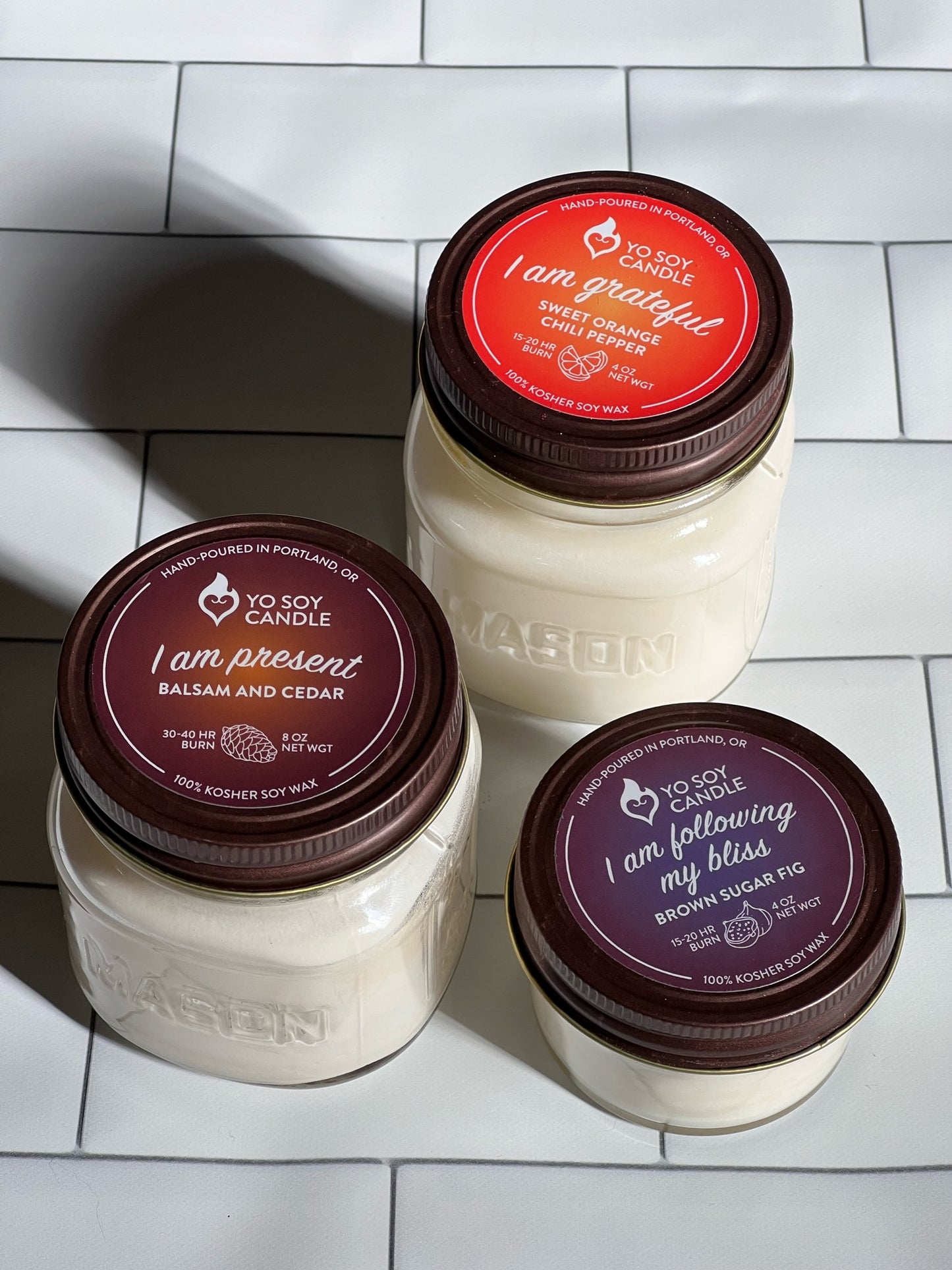 Two Large (8oz) Candles + Free Shipping
